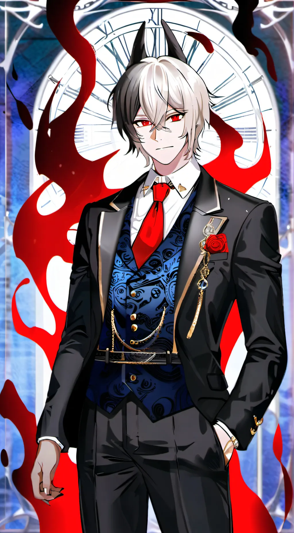 ai character: Franz background