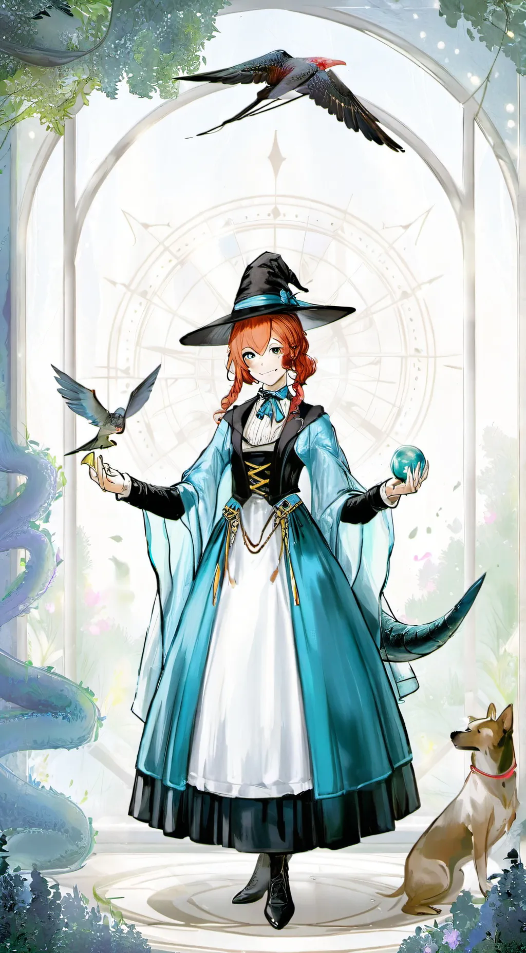 ai character: dw new toon!  background