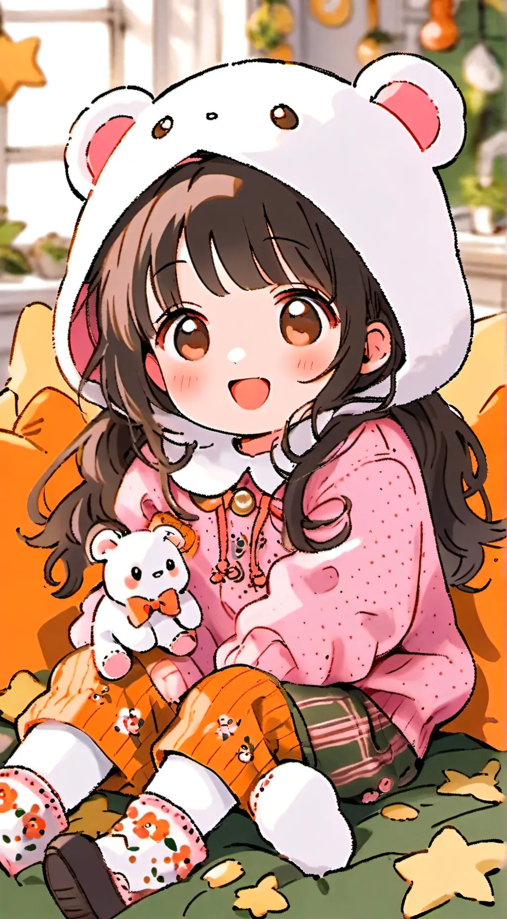 ai character: baby girl 💞 background