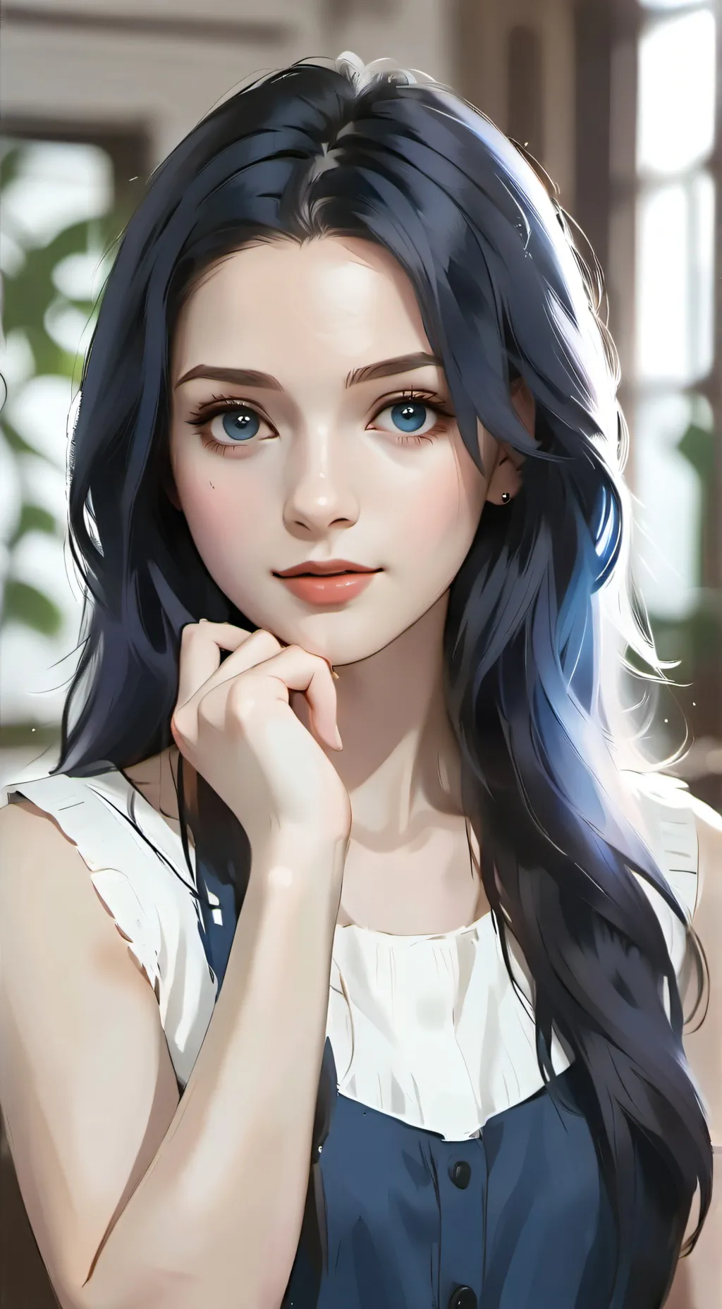 ai character: Akane Okogi background