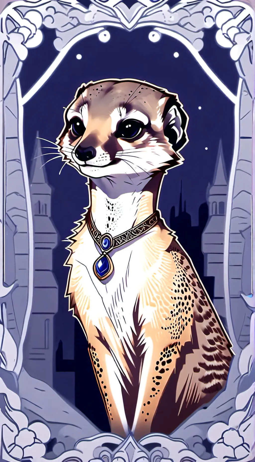 ai character: Toscha. background