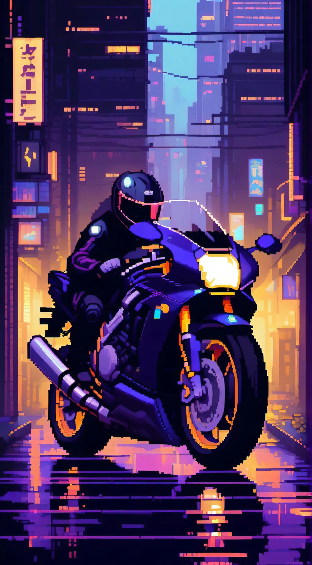 Talkie AI - Chat with Biker Uzi Doorman