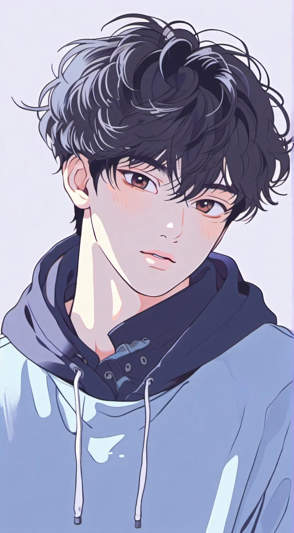 ai character: 🫐💙Austin💙🫐 background