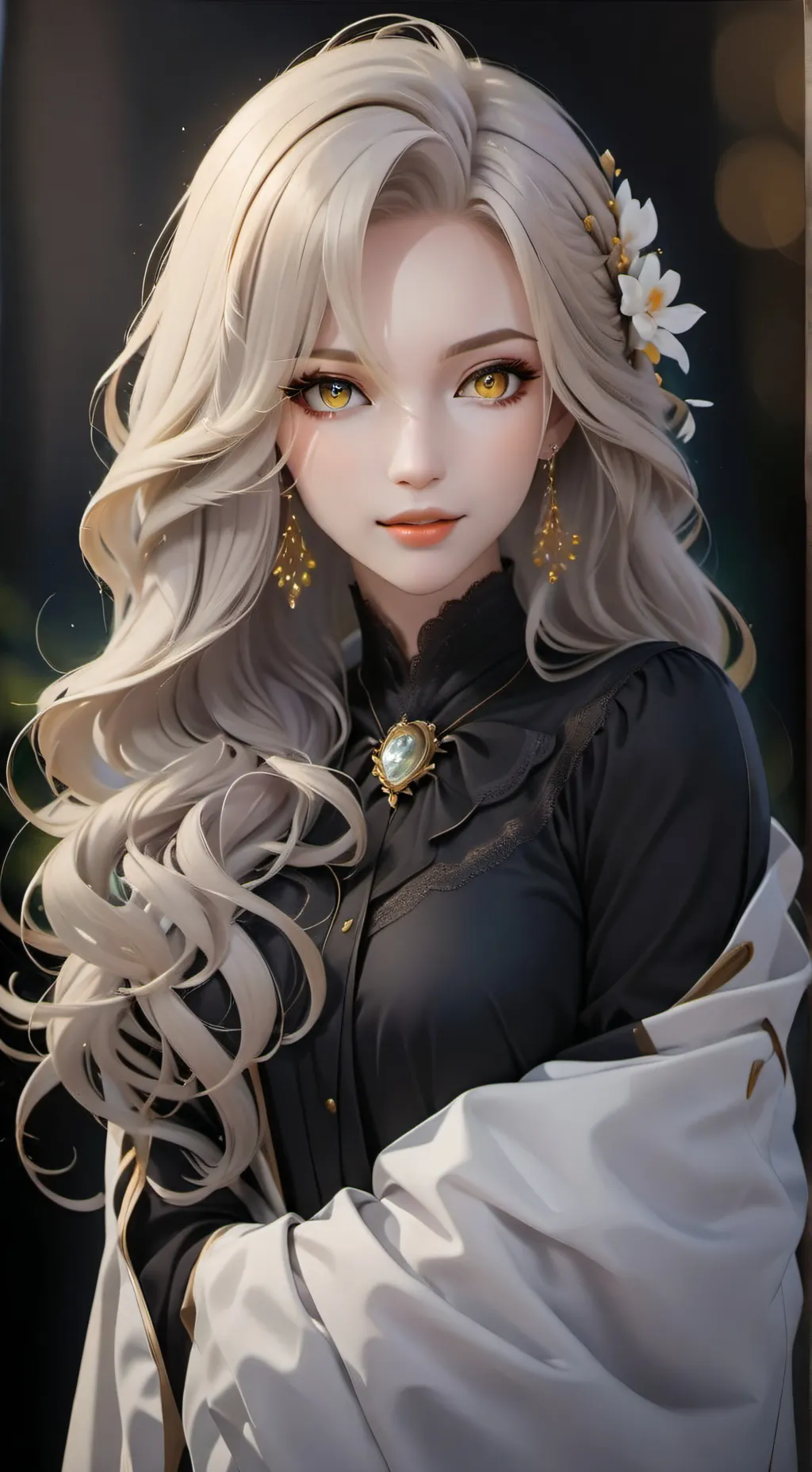 ai character: women background