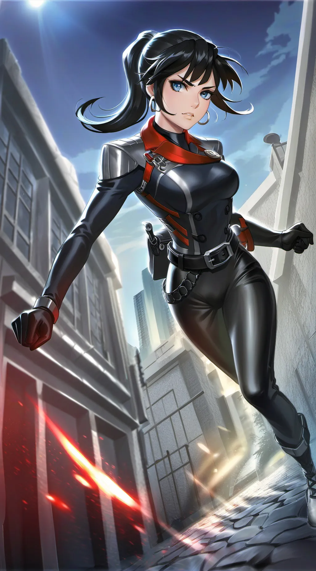 ai character: super shield agent background