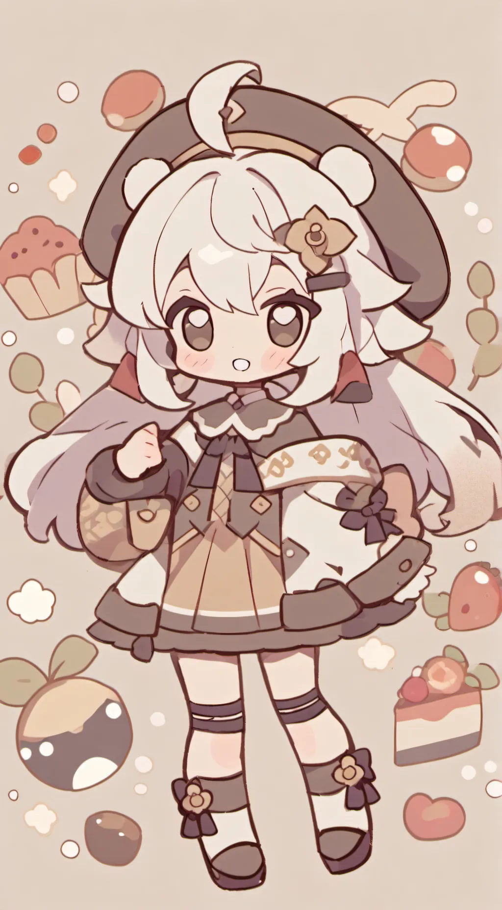 ai character: Dw Halloween! background