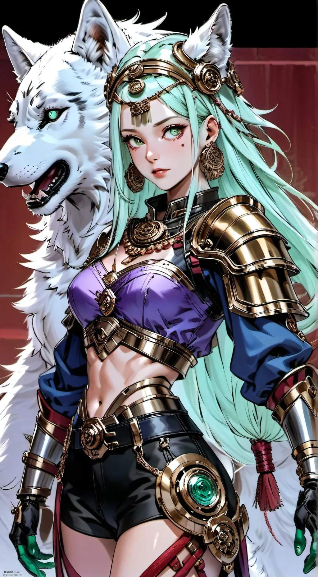 ai character: рокси background