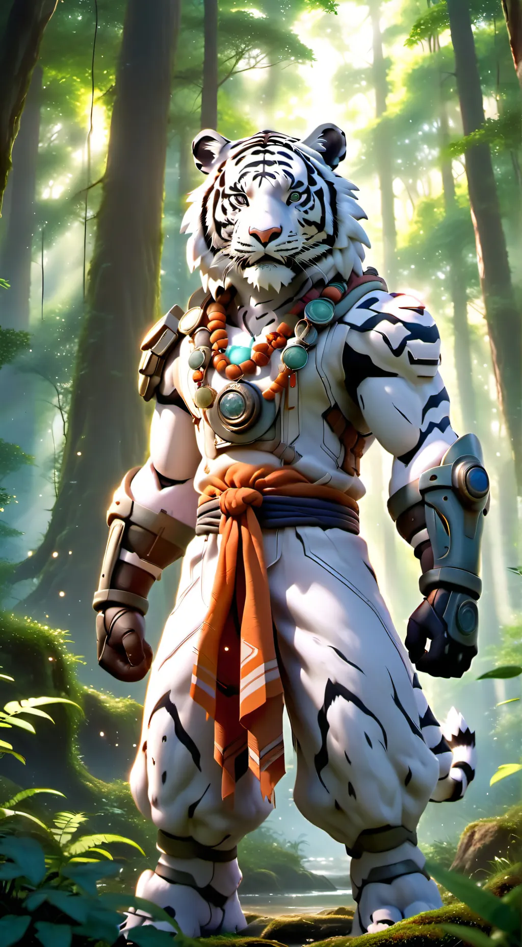 ai character: tigatron background