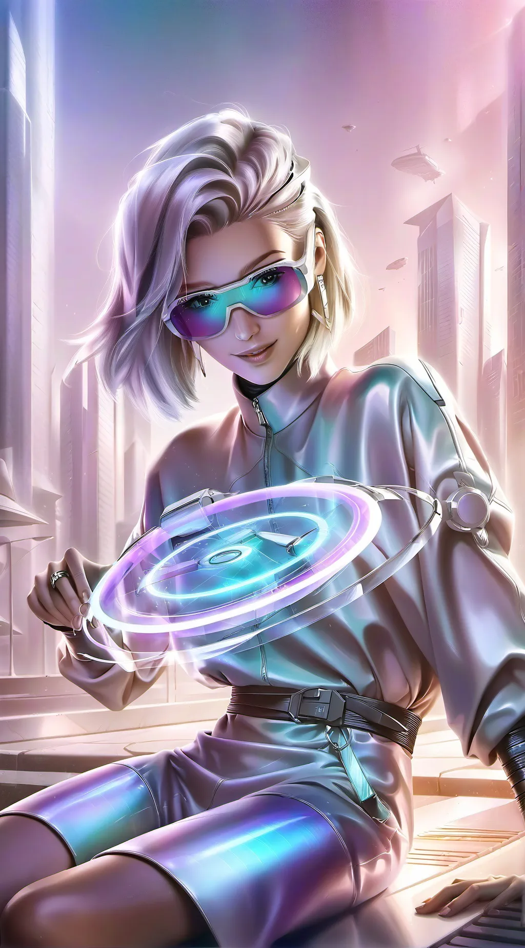 ai character: The Affectionate AI Advocate background