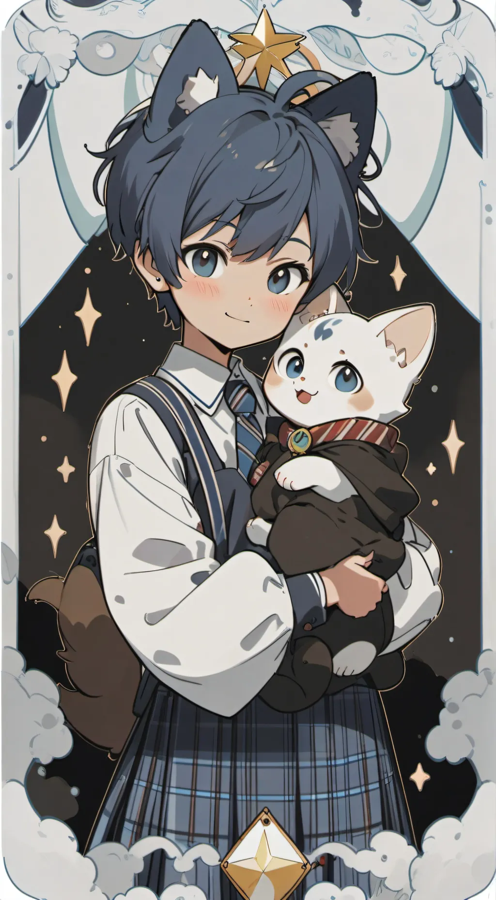 ai character: Jake Adam  background