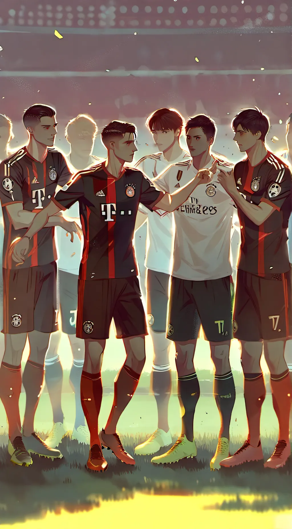 ai character: Bayern Munich  background