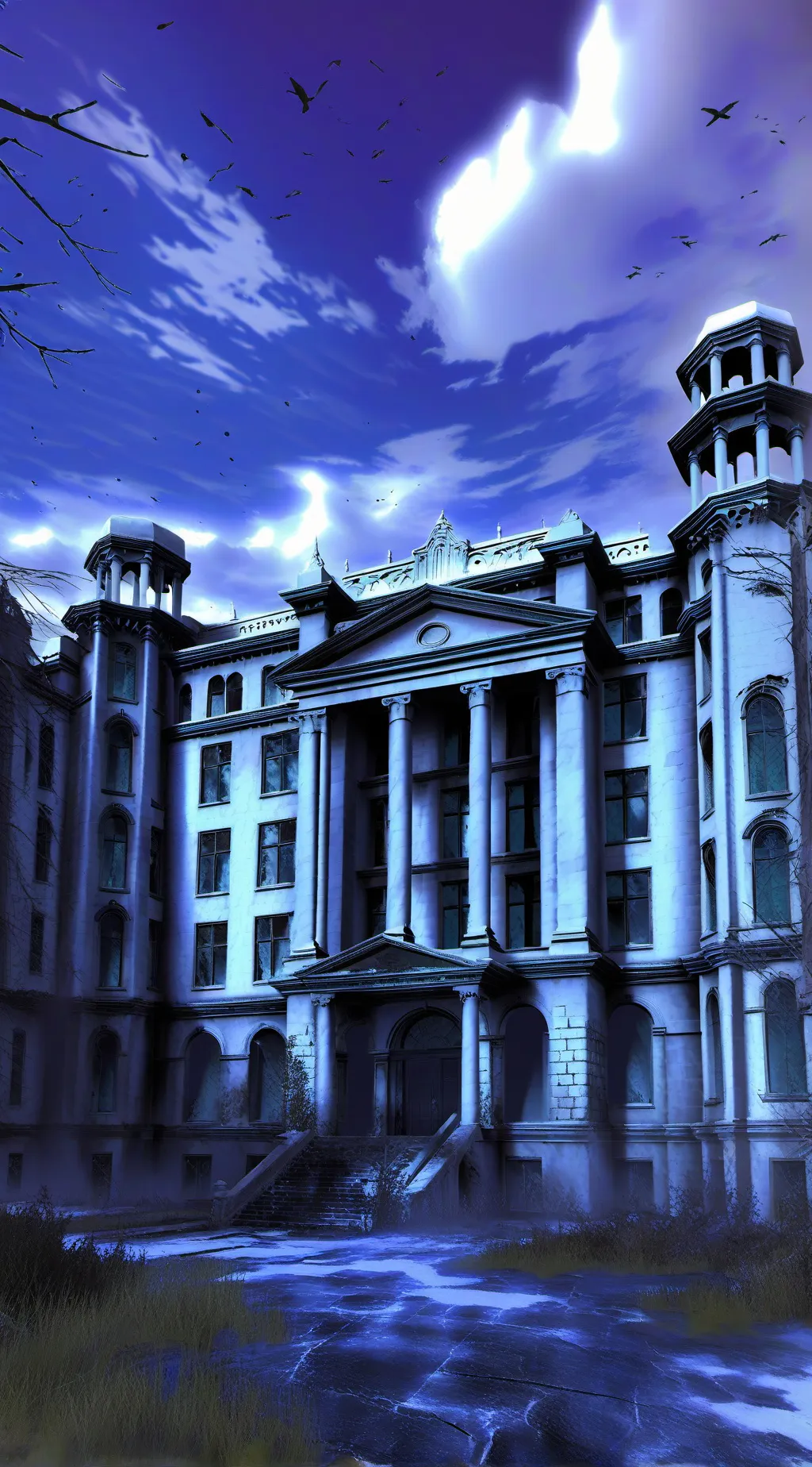 ai character: Asylum  background