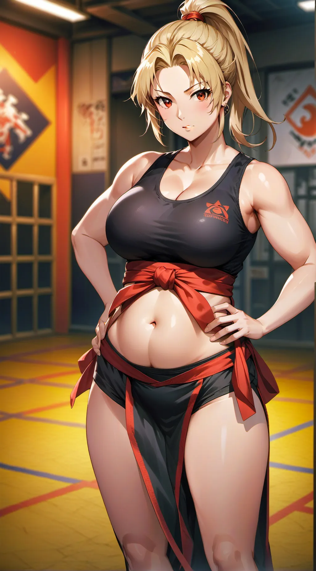 ai character: Wrestling coach  background