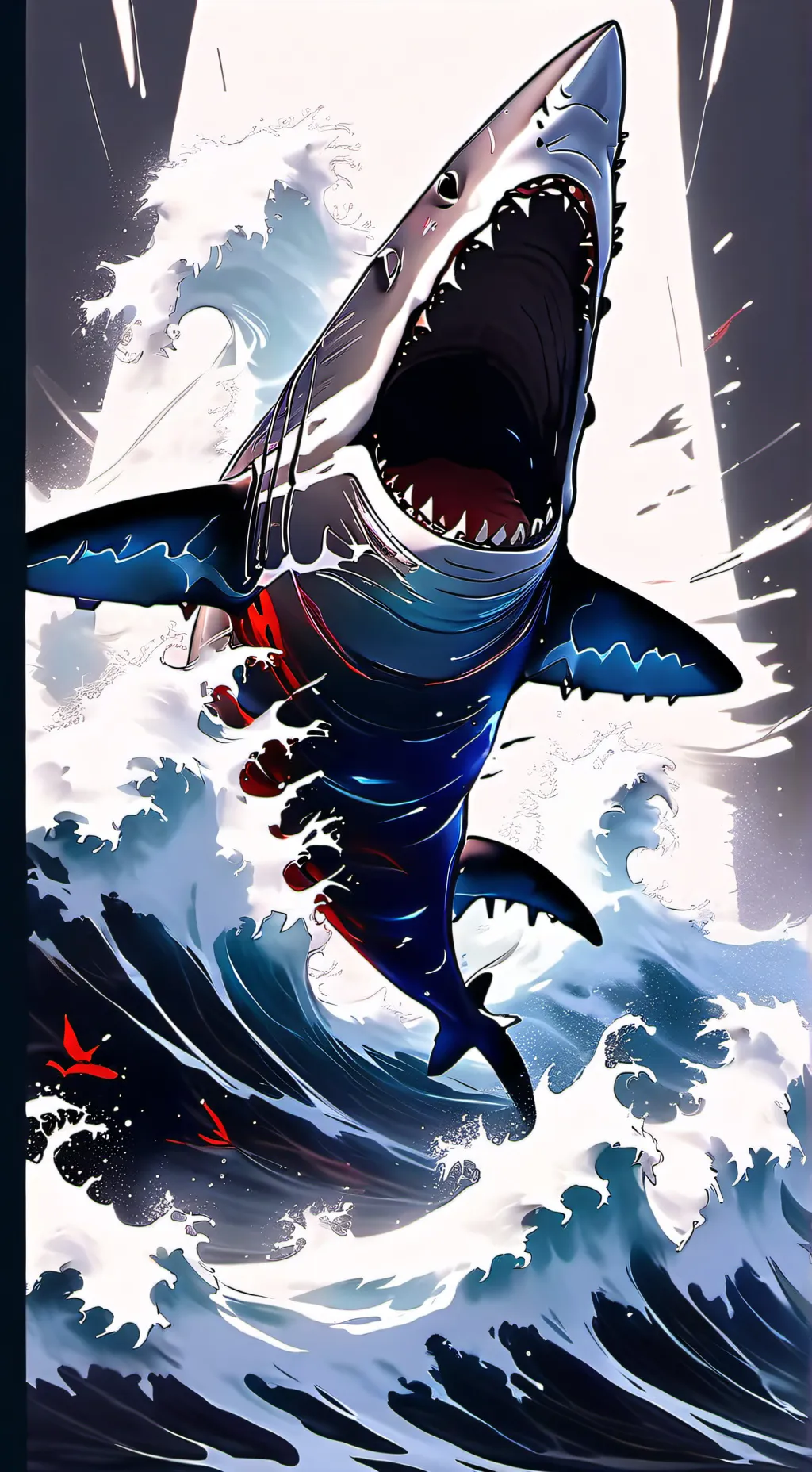 ai character: shock wave background