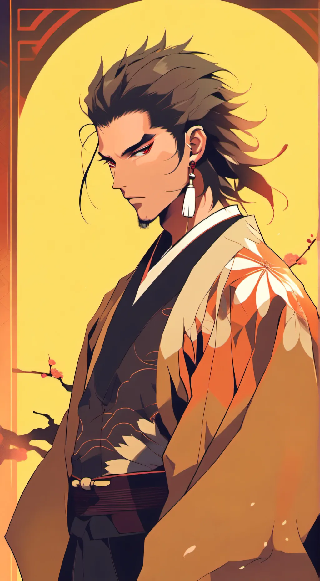 ai character: Bakugo background