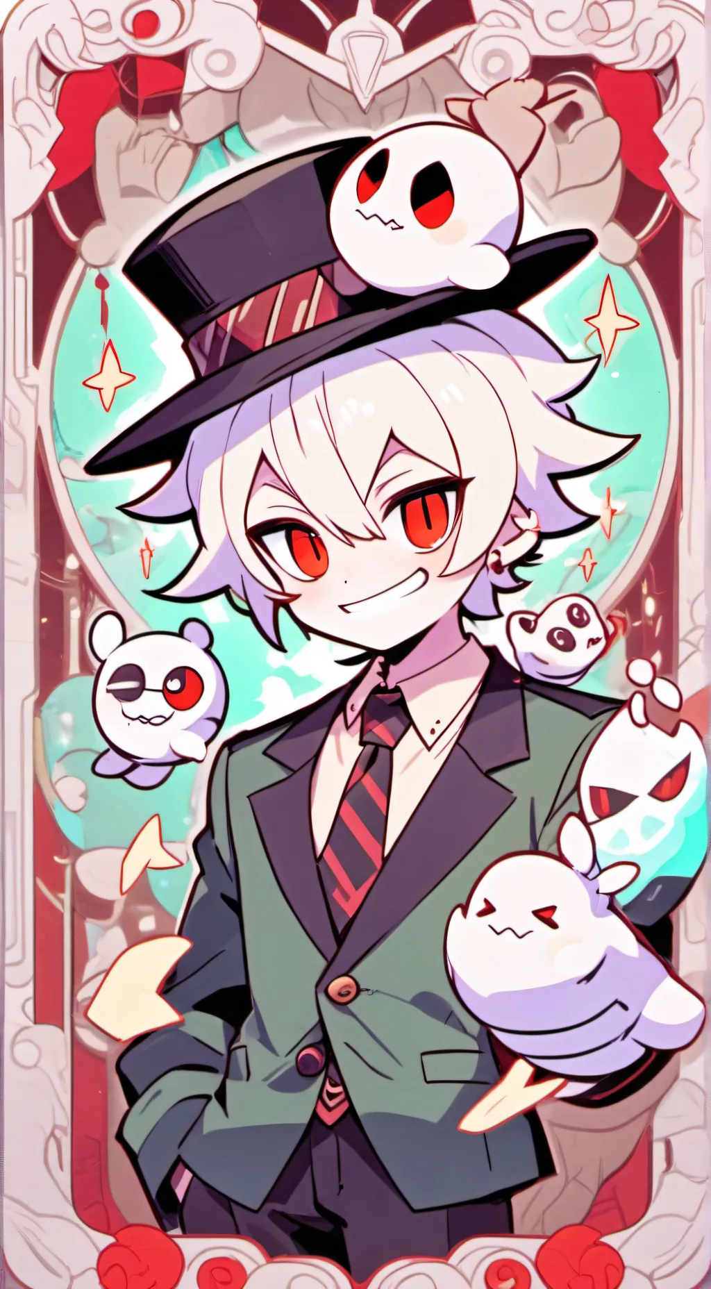 ai character: vees background