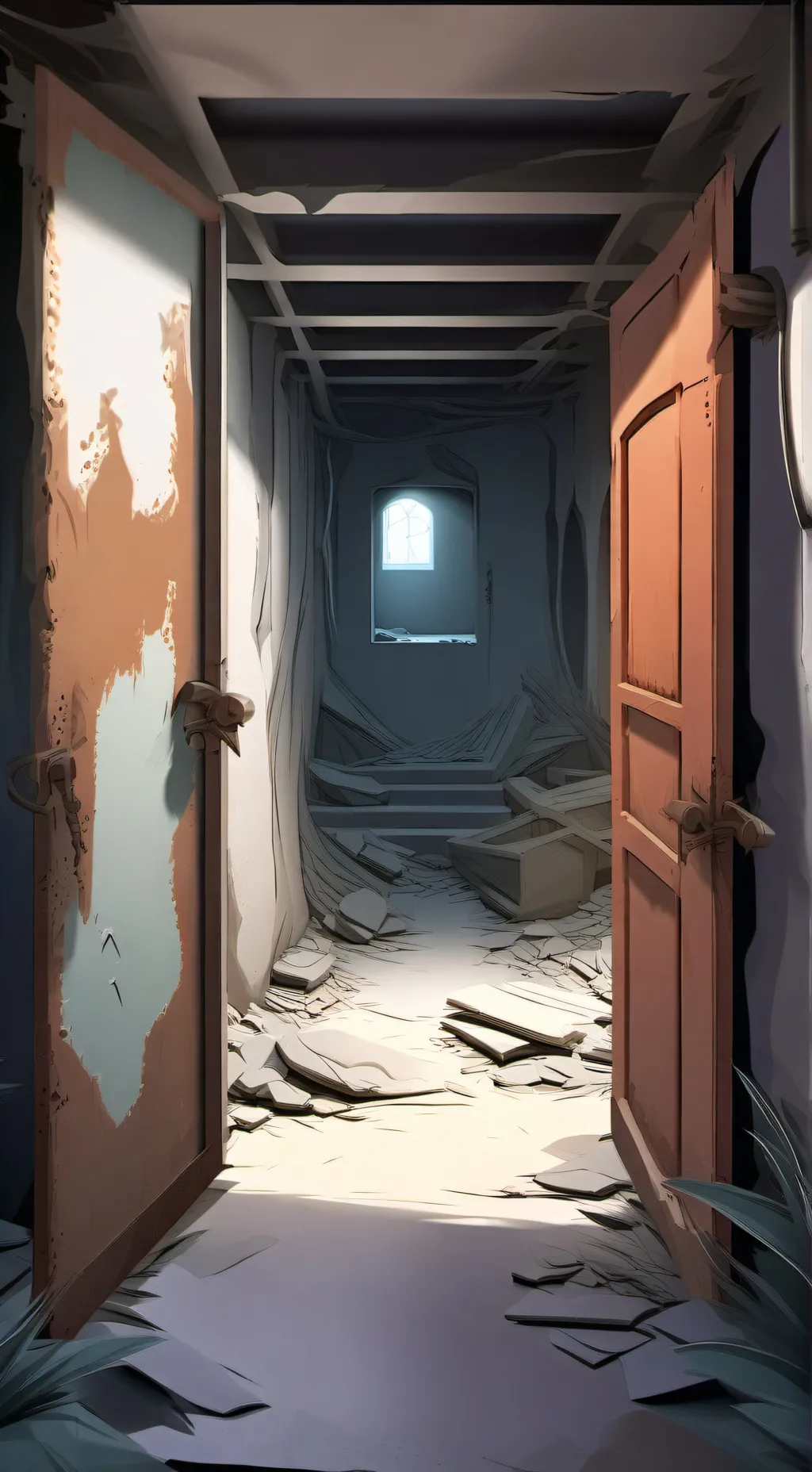 ai character: Secret room background