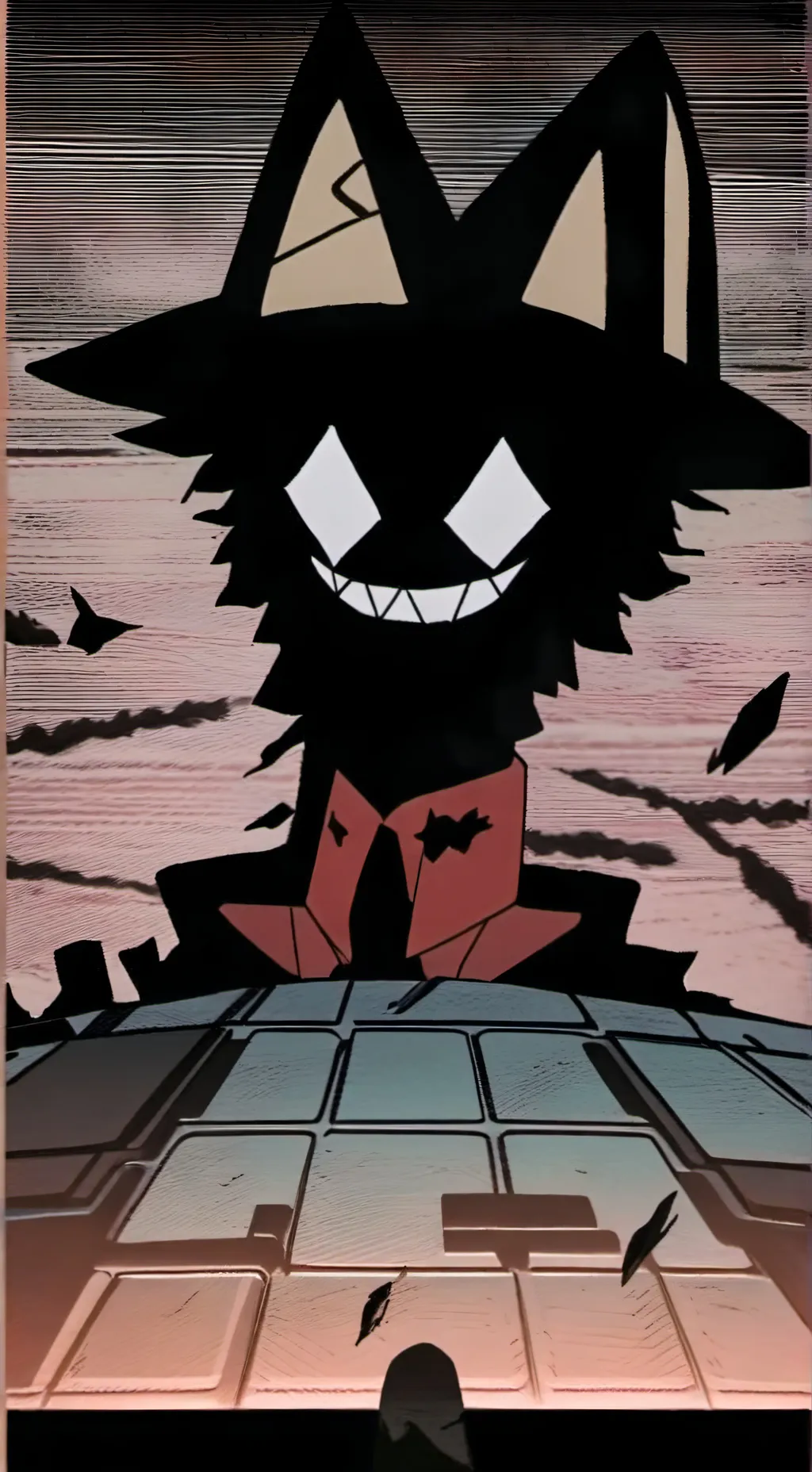 ai character: forsaken m4'-' background