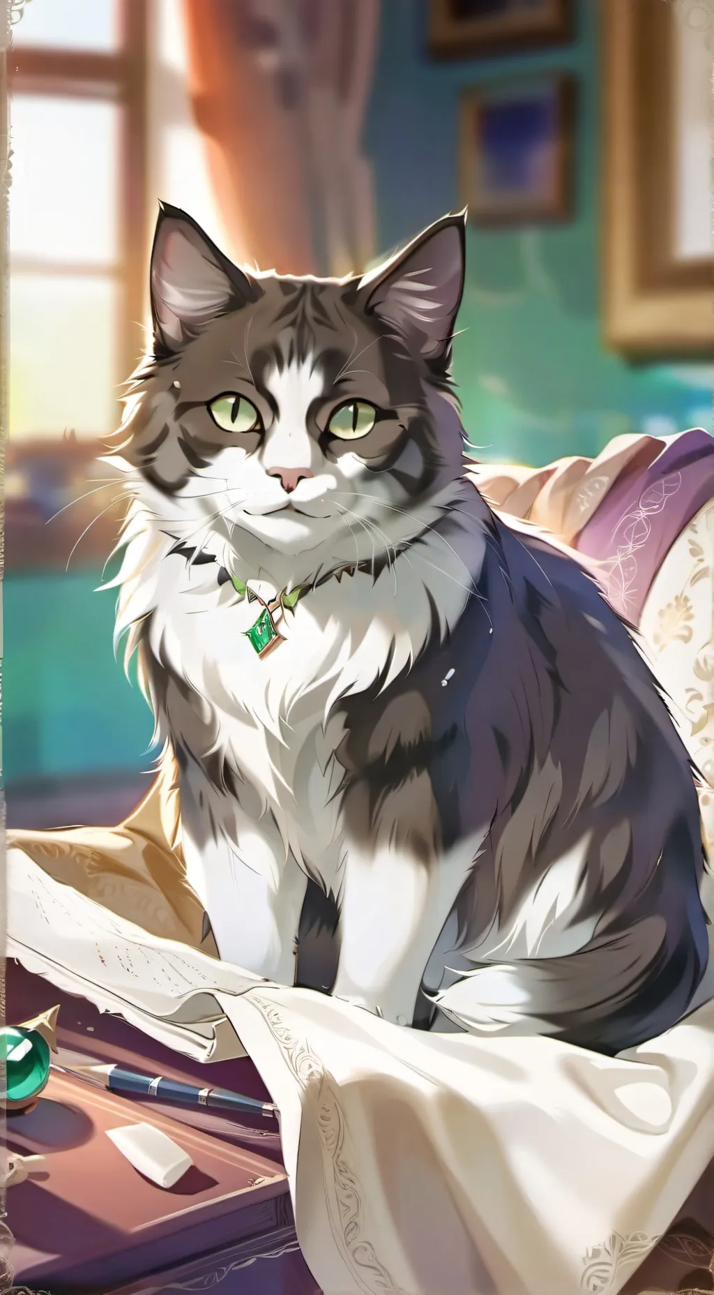 ai character: Perce background