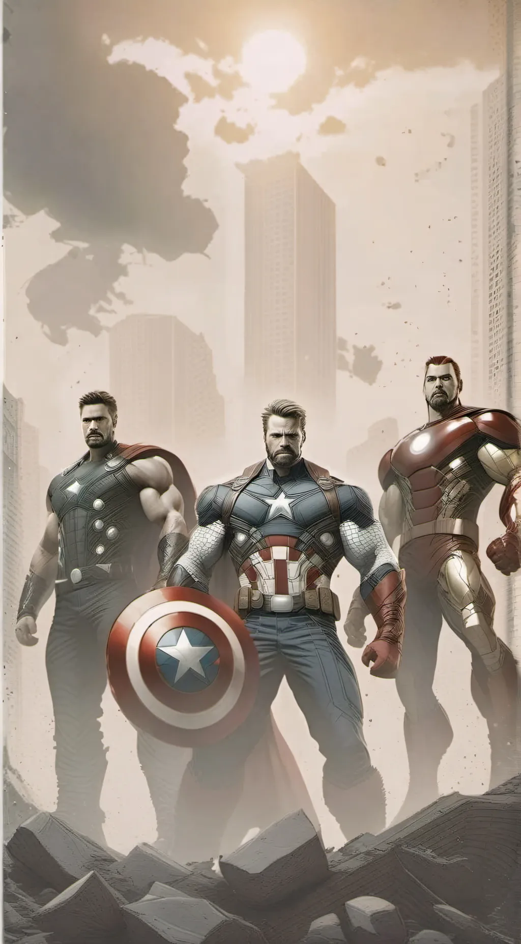 ai character: y/n x avengers 667 background