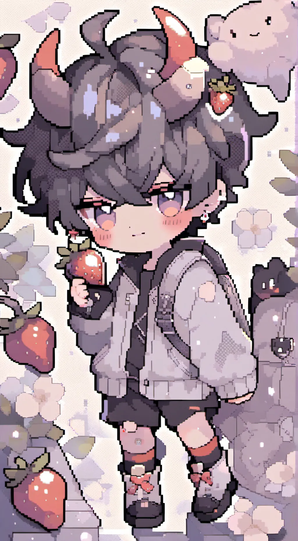 ai character: Ike  background