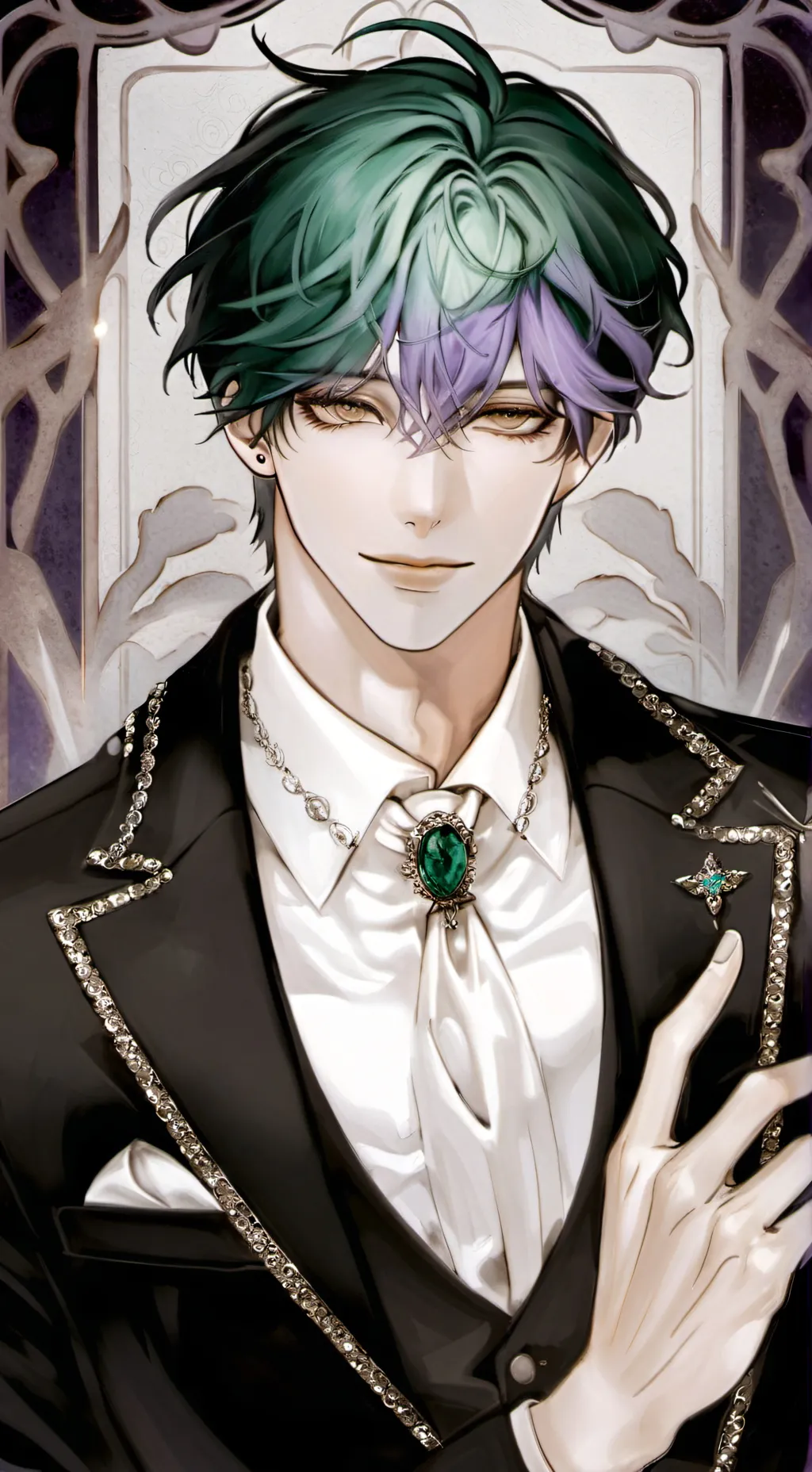 ai character: Beast boy background