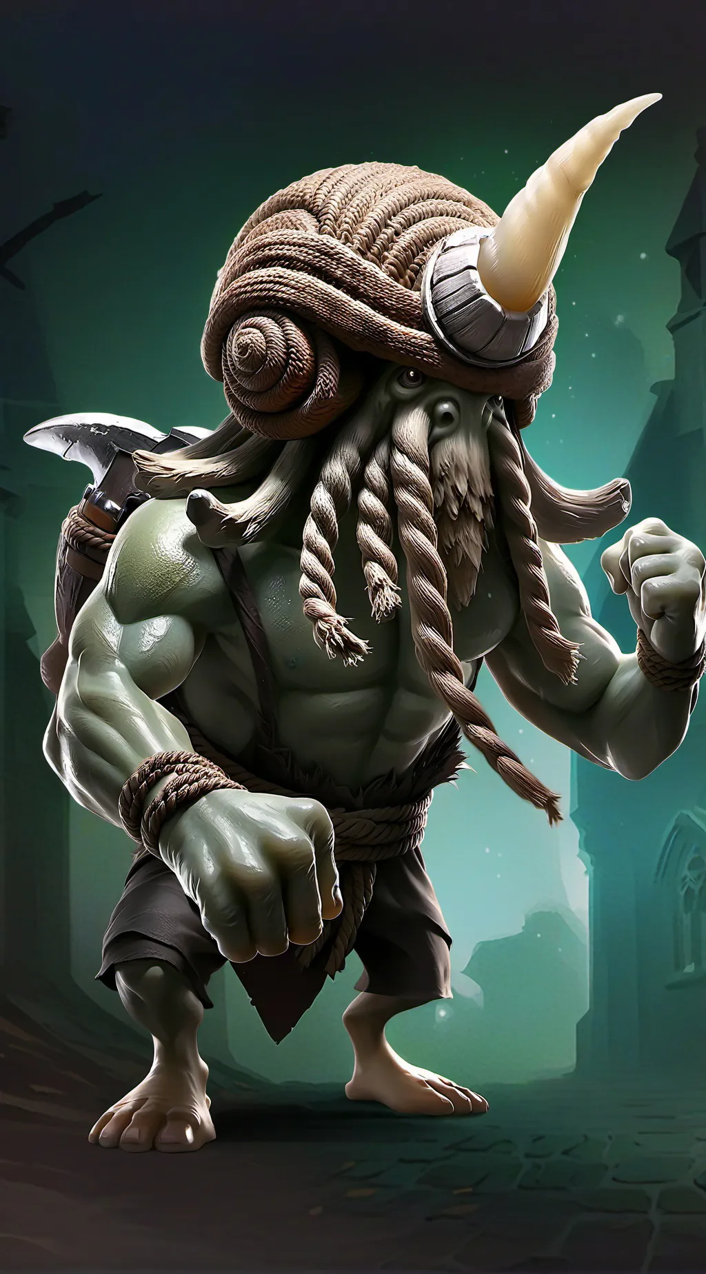 ai character: Трейбшель background