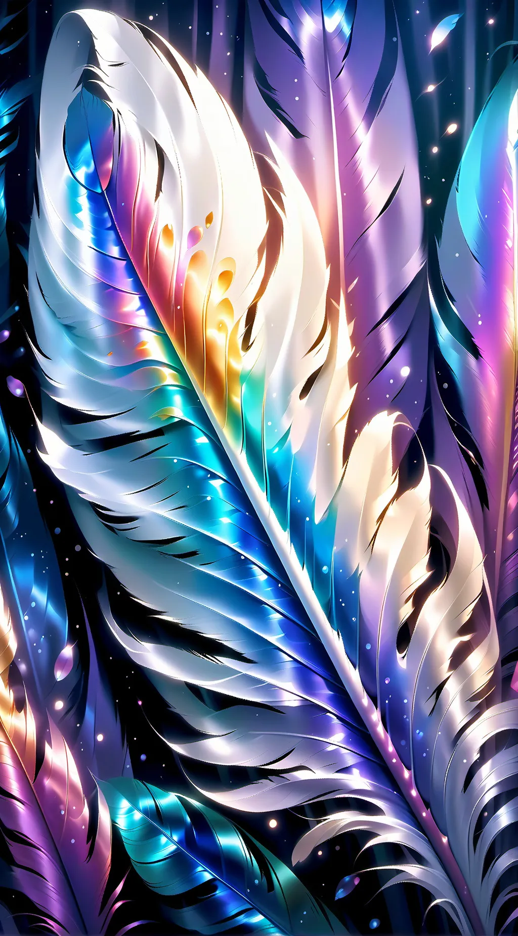 ai character: dont say blue!!!  background