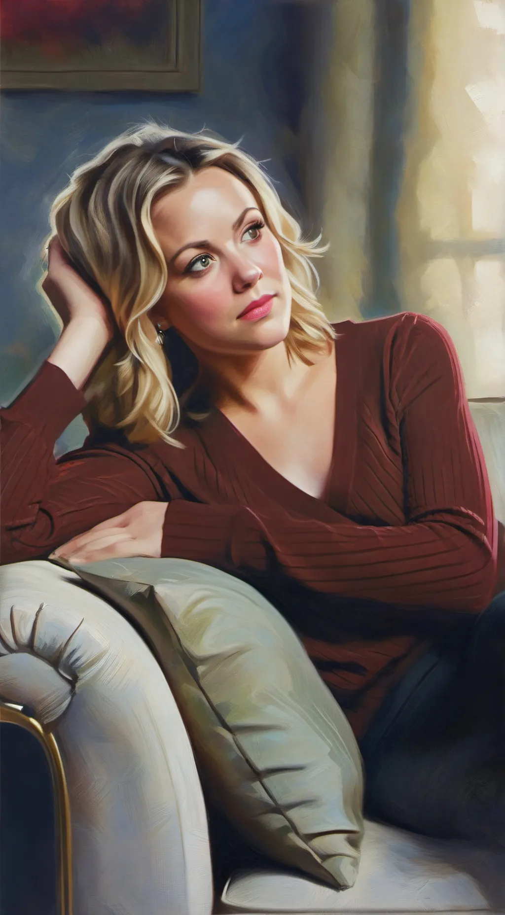 ai character: Penny Hofstadter background