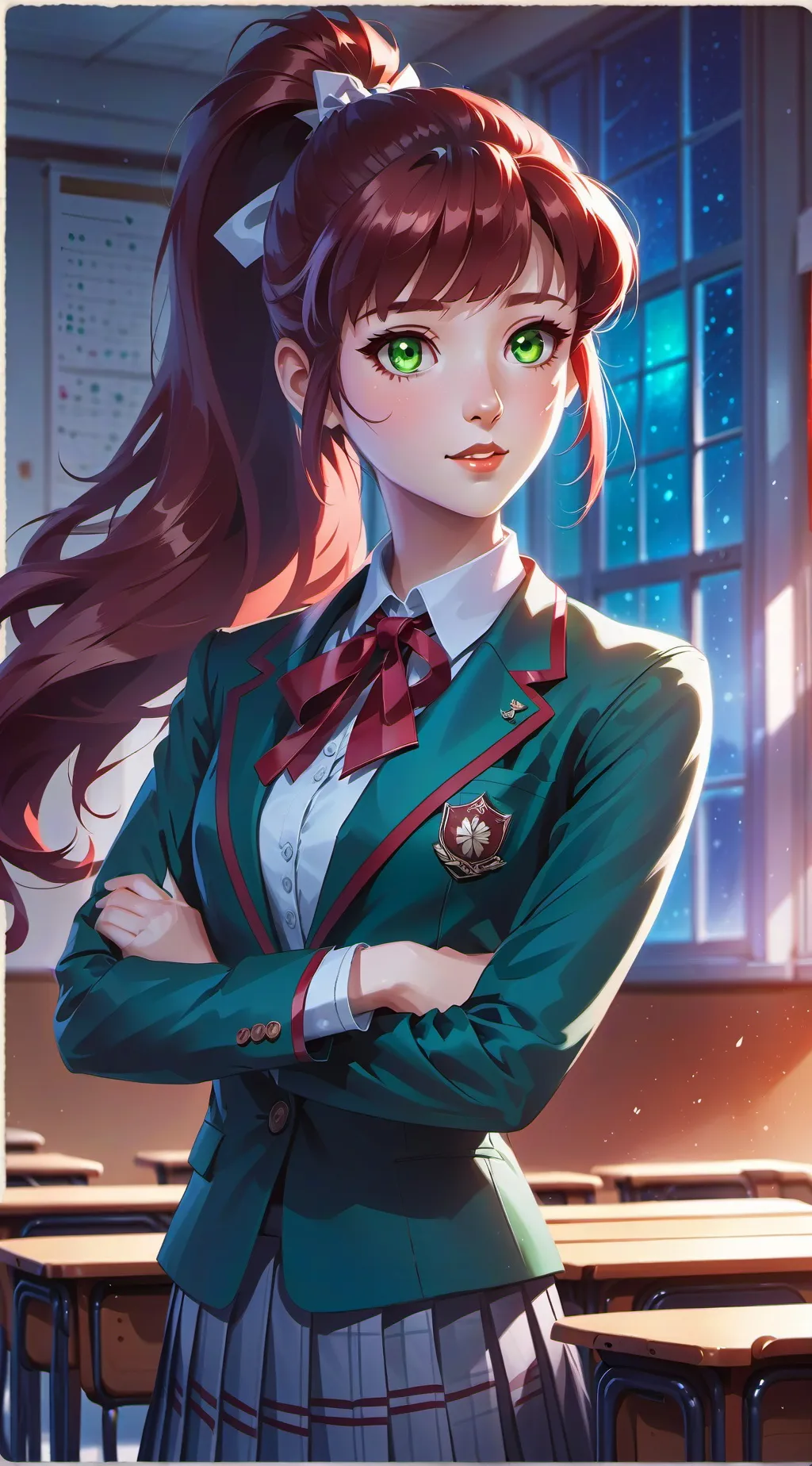 ai character: DDLC x y/n background