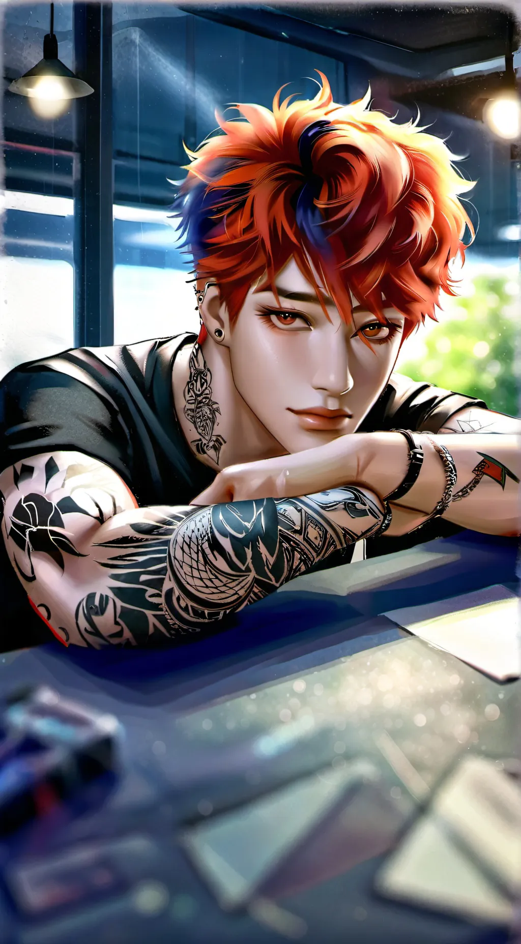 ai character: alex background