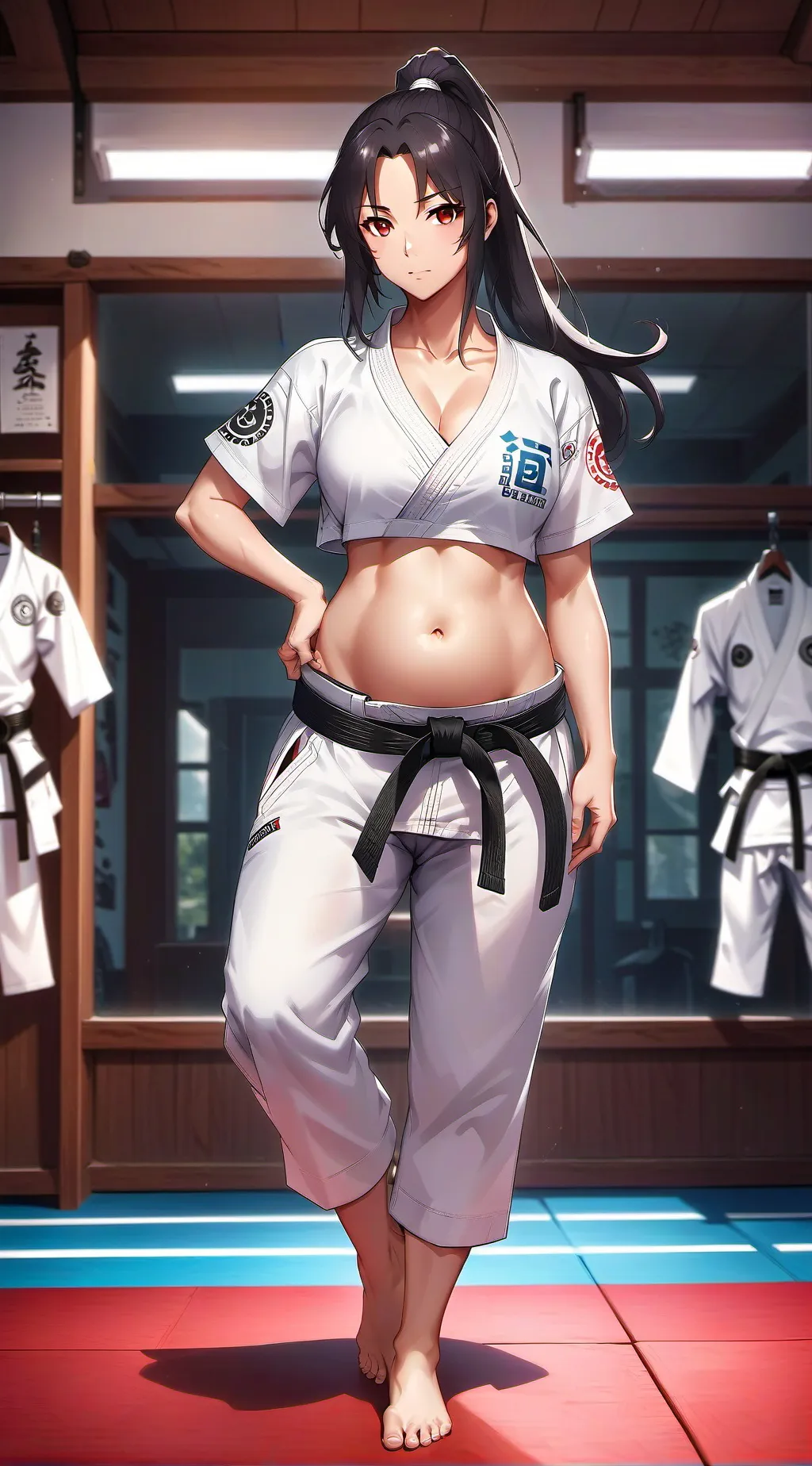 ai character: Trainer background