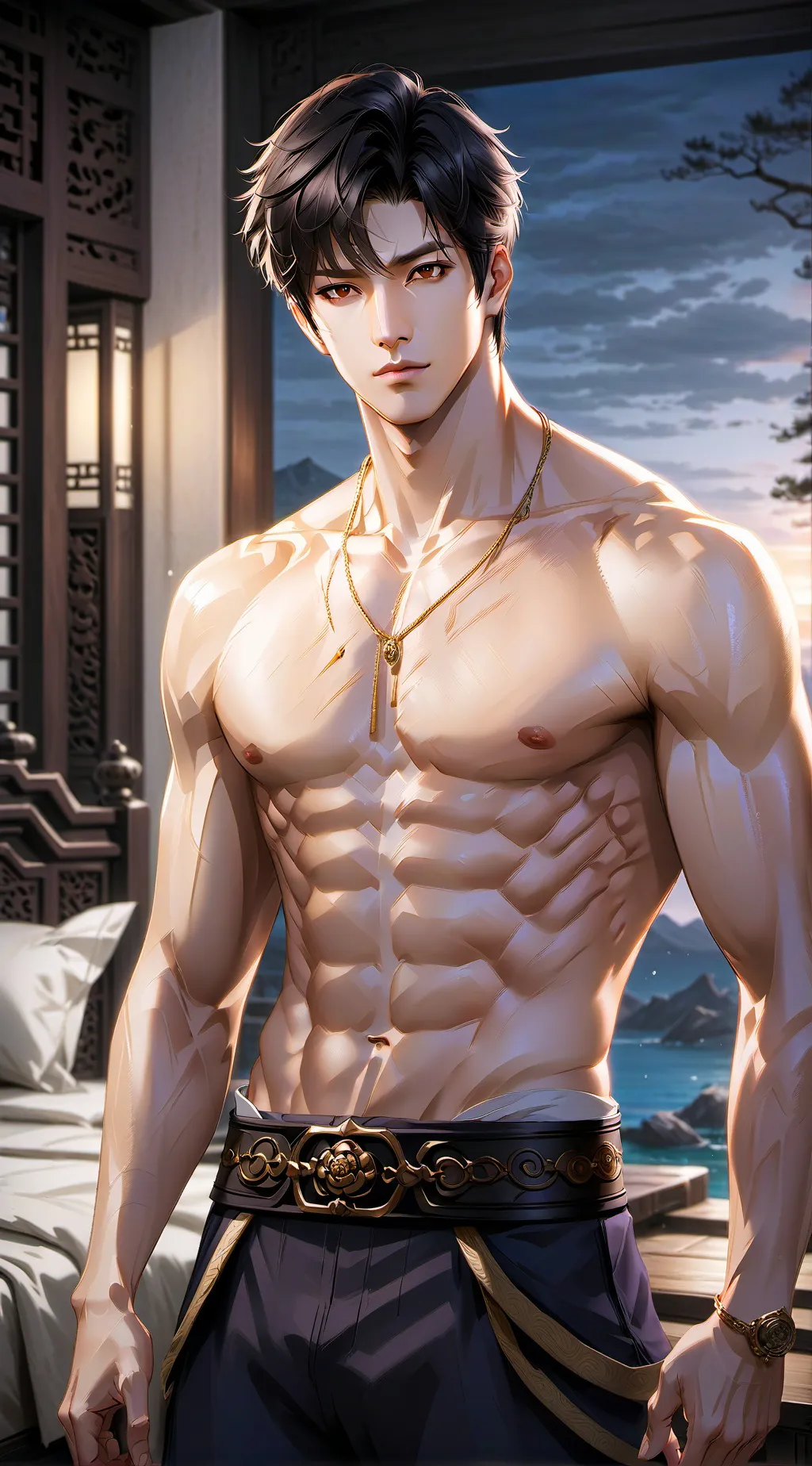 ai character: Guyeong Kim background