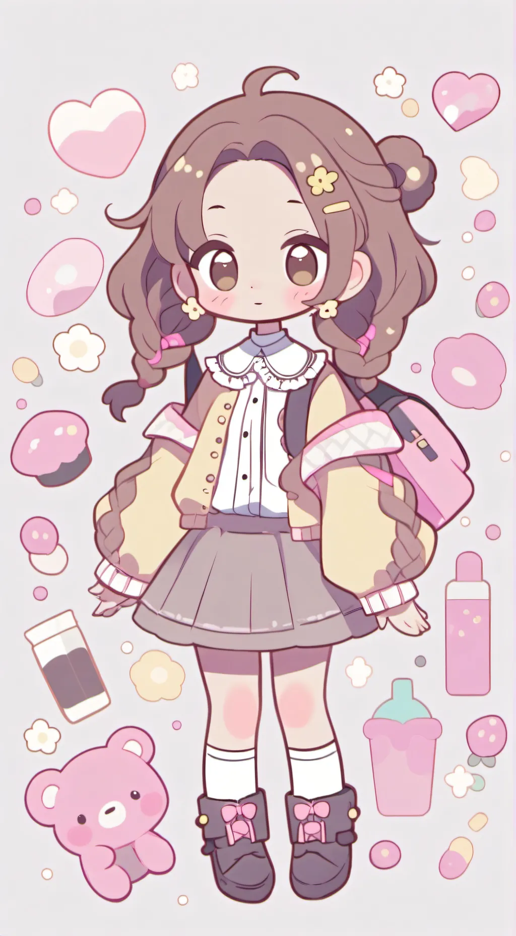 ai character: amy background