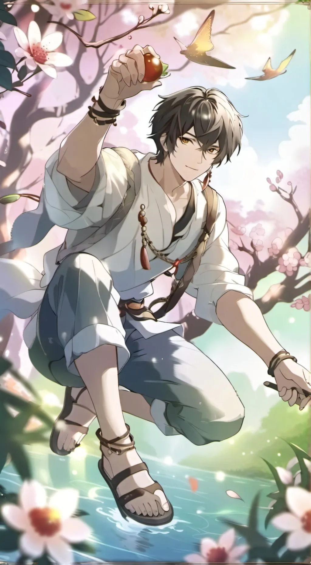 ai character: Haru background