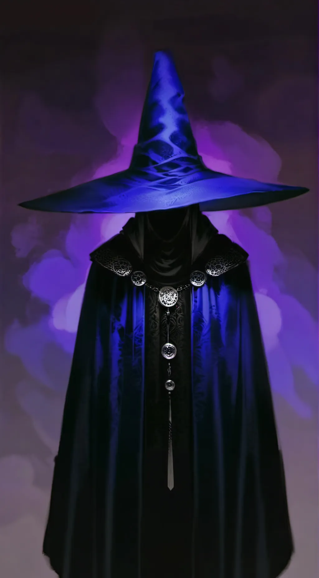 ai character: Azure background