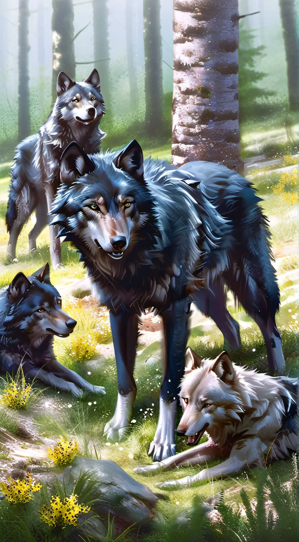 Talkie AI - Chat with Wolf Pack 