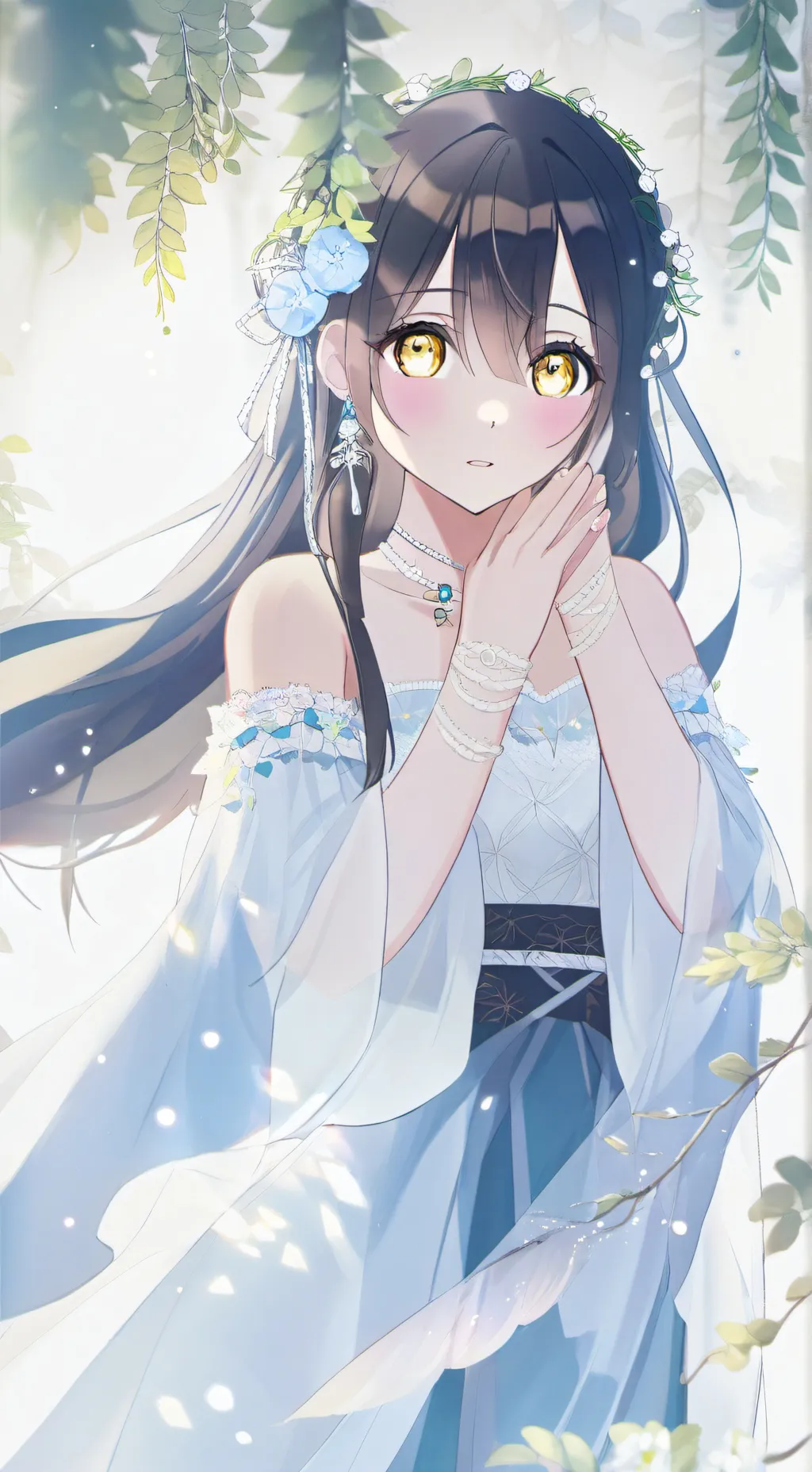 ai character: lea background