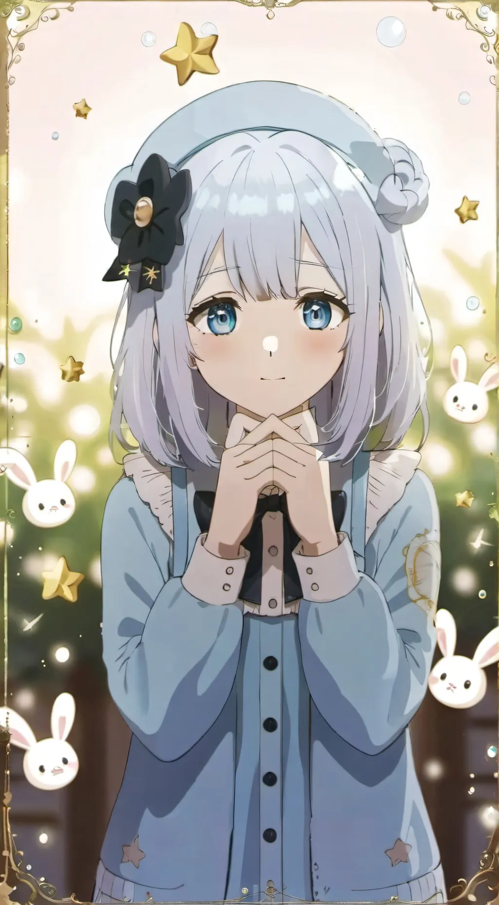 ai character: Leïla  background