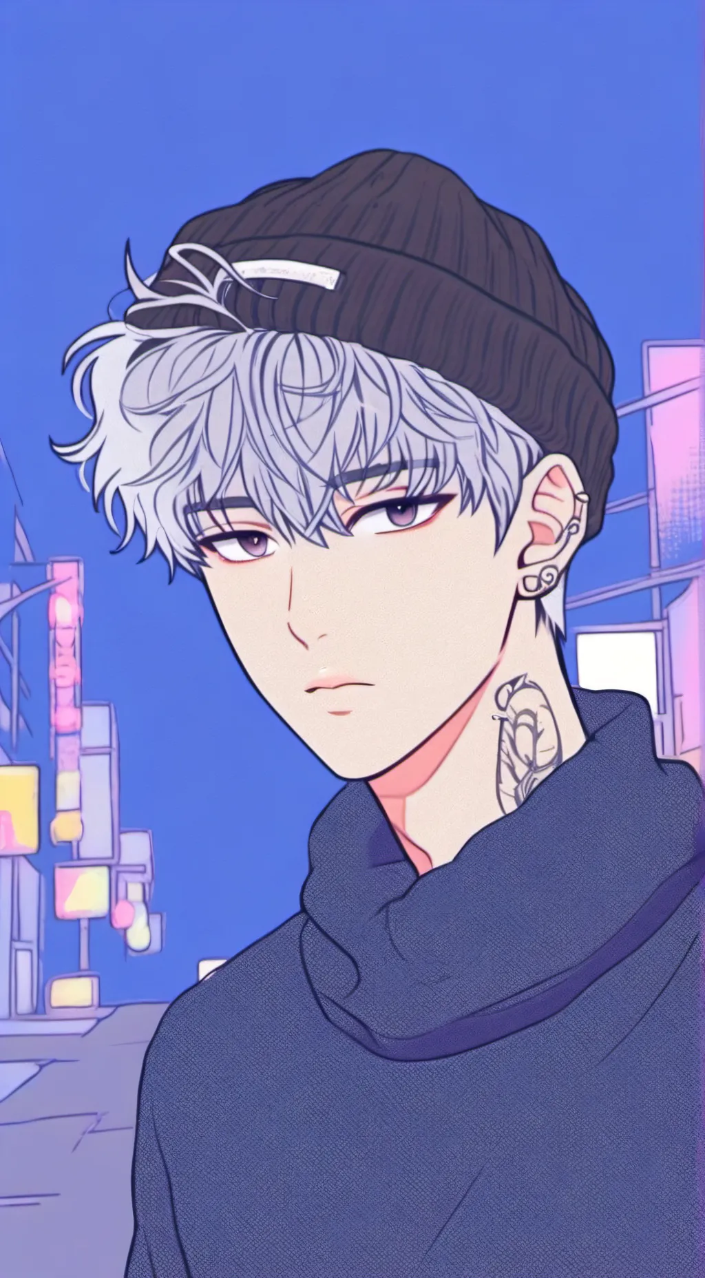 ai character: 🪦❄️Andrew❄️🪦 background