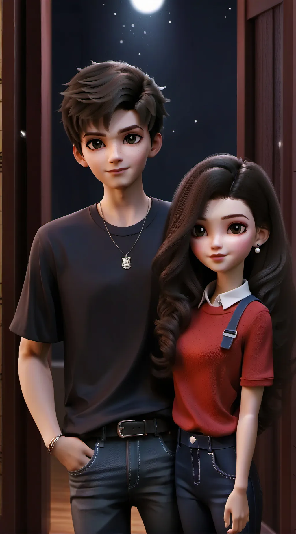 ai character: BROOK  background