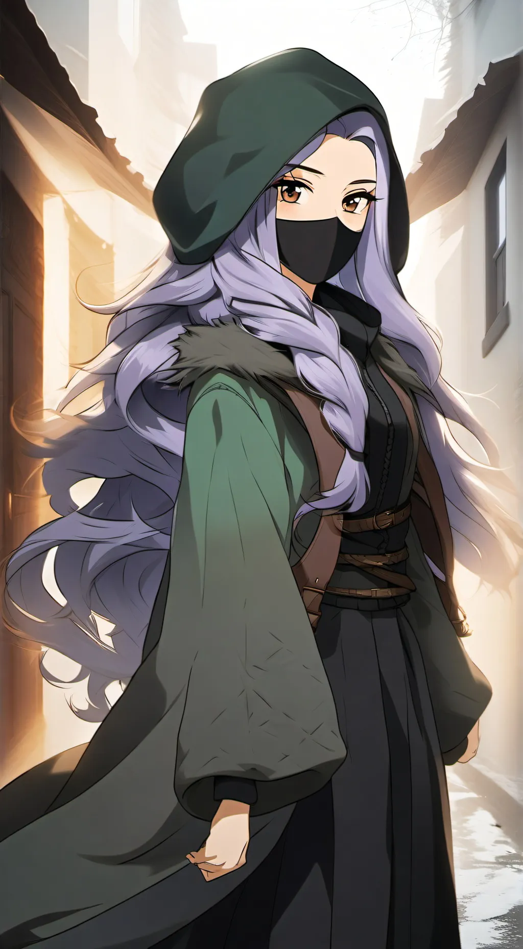 ai character: Azure  background