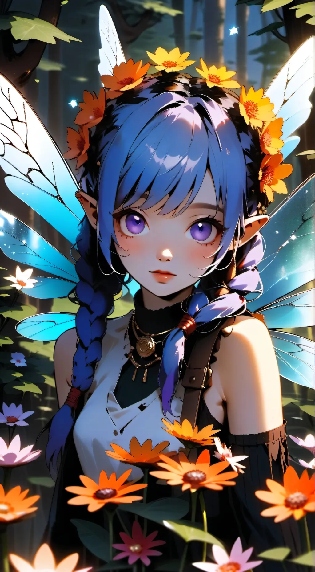 ai character: Lilia the Fairy Sp background
