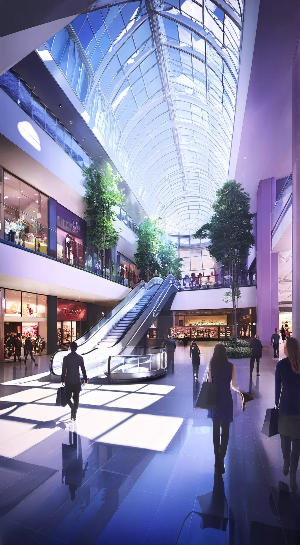 ai character: Uprms x mall! background