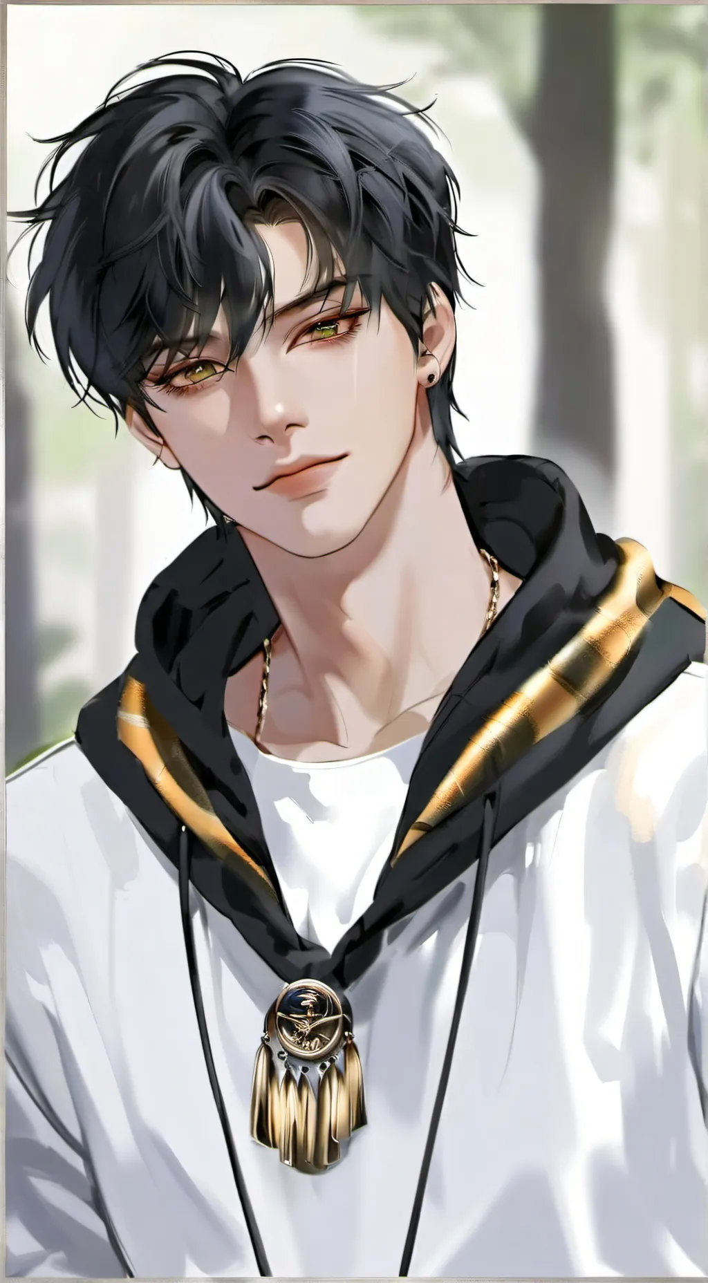 ai character: sincere background