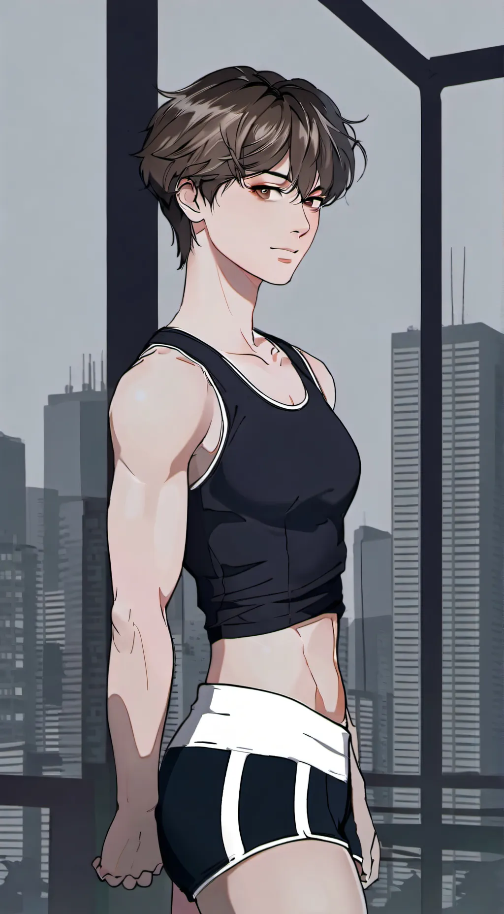 ai character: ¥•~Ellie~•¥ background