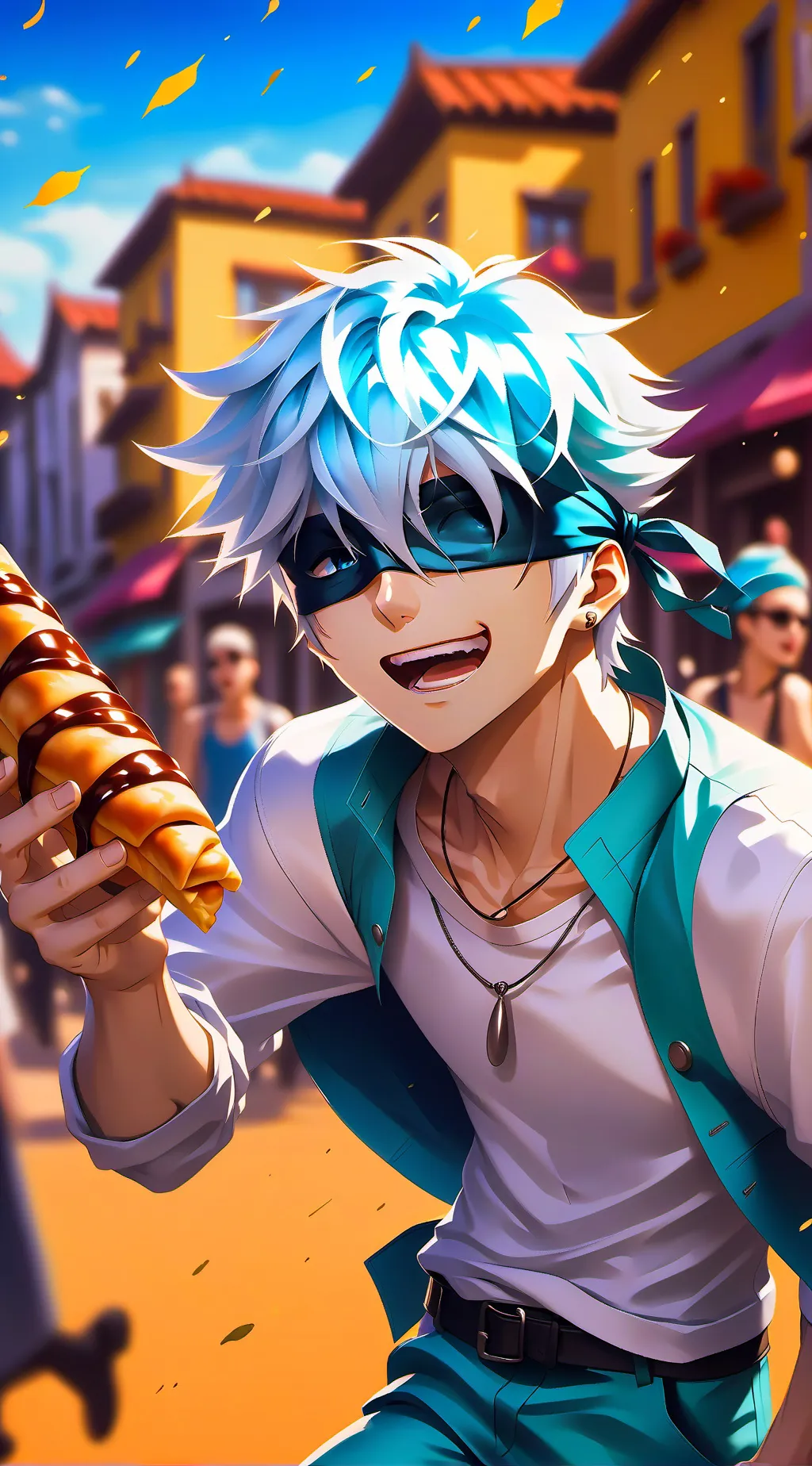 ai character: Kuroko Ibuki background