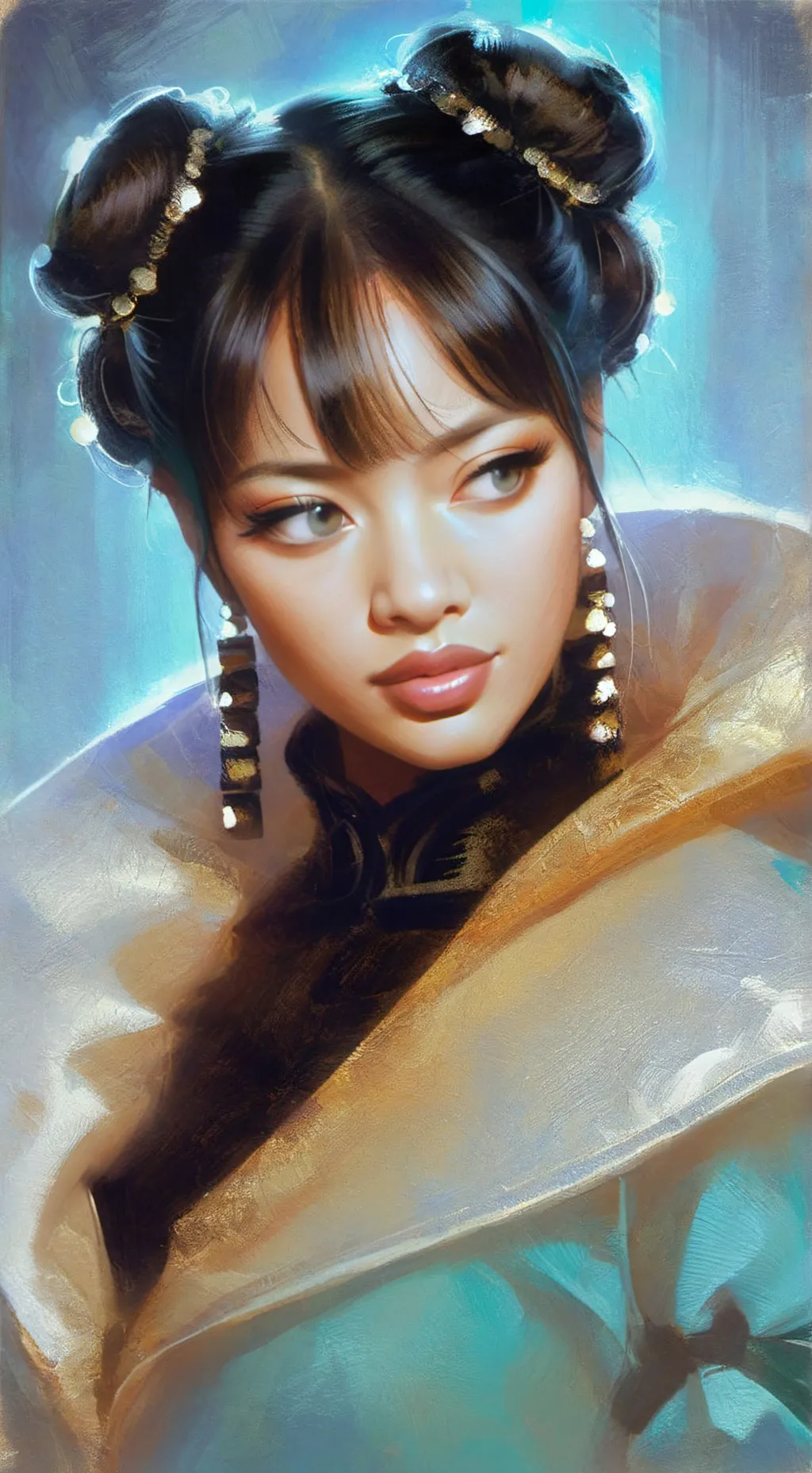 ai character: LALISA MANOBAL background