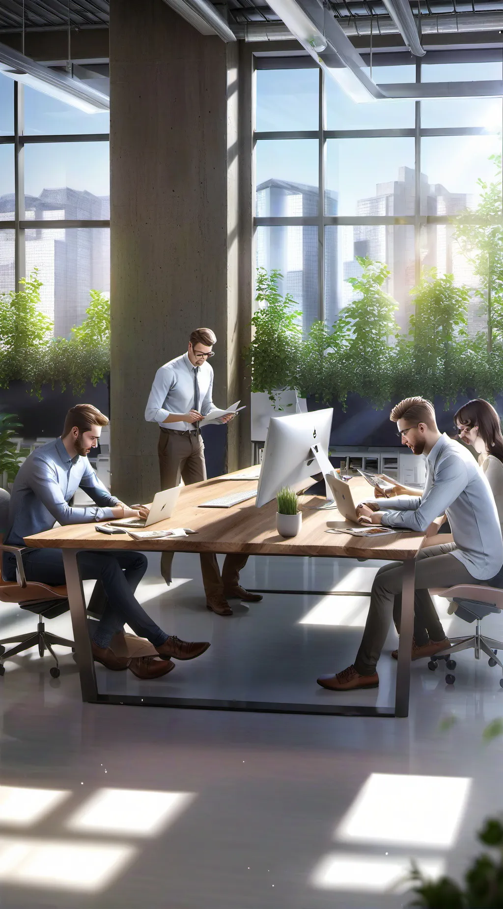 ai character: pov y/n x ceo background