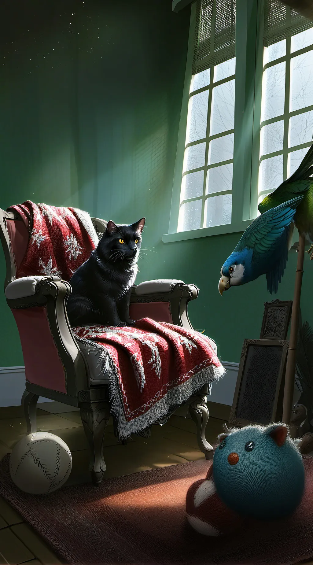 ai character: Fnaf background